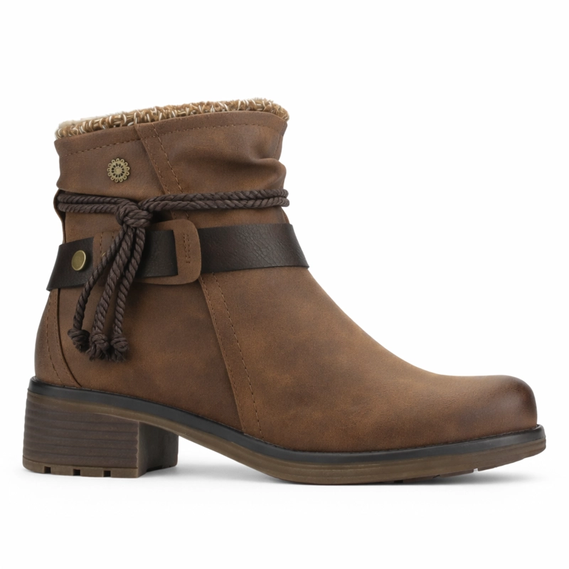 BOTIN CAFE  MUJER CASUAL CHALADA TORKE - 1