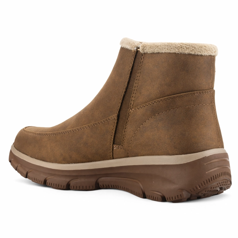 BOTIN CAMEL MUJER CASUAL CHALADA TREY - 4