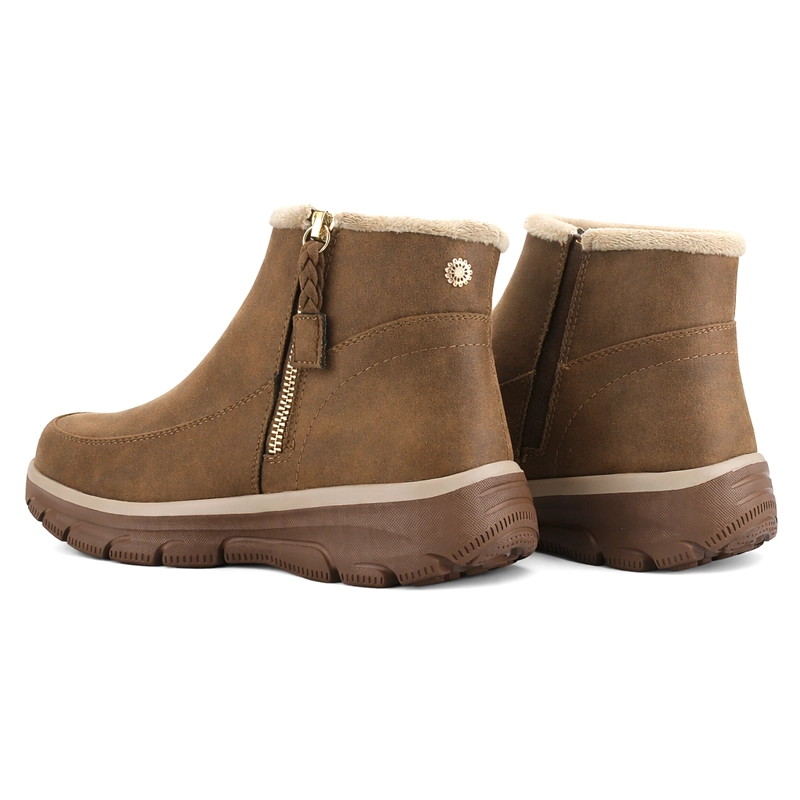 BOTIN CAMEL MUJER CASUAL CHALADA TREY - 6