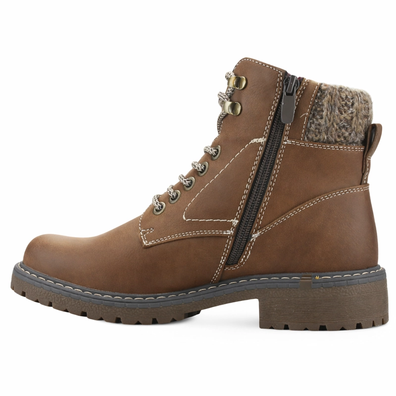 BOTIN CAFE  MUJER CASUAL CHALADA YORKI - 2