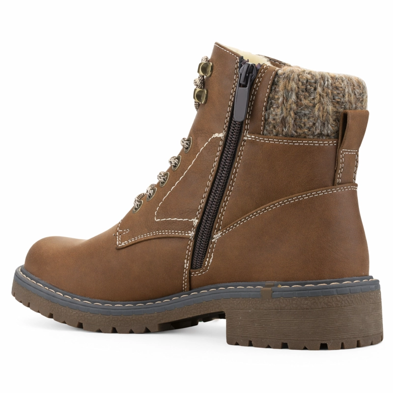 BOTIN CAFE  MUJER CASUAL CHALADA YORKI - 4