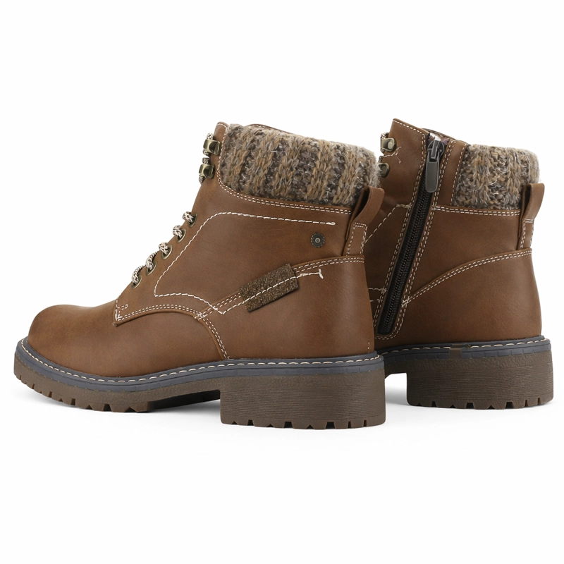 BOTIN CAFE  MUJER CASUAL CHALADA YORKI - 6