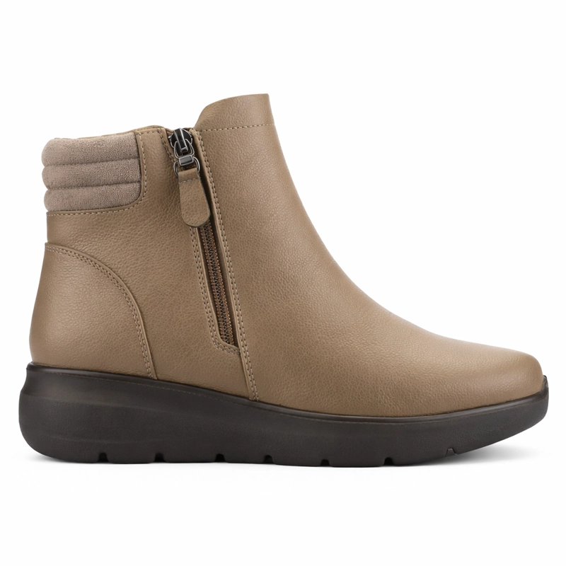 BOTIN TAUPE MUJER CASUAL CHALADA ASTRA - 1