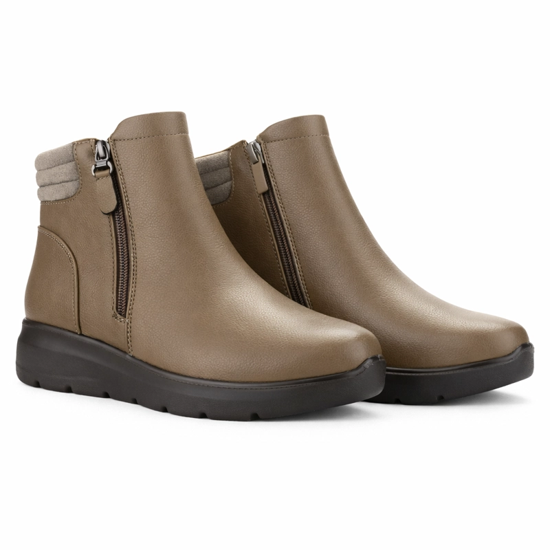 BOTIN TAUPE MUJER CASUAL CHALADA ASTRA - 5