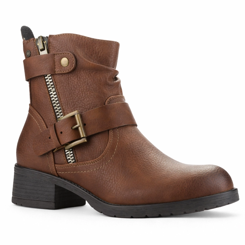 BOTIN TOSTADO MUJER CASUAL CHALADA TORKE - 3