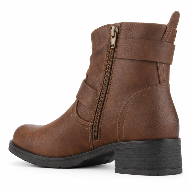 BOTIN TOSTADO MUJER CASUAL CHALADA TORKE - 4
