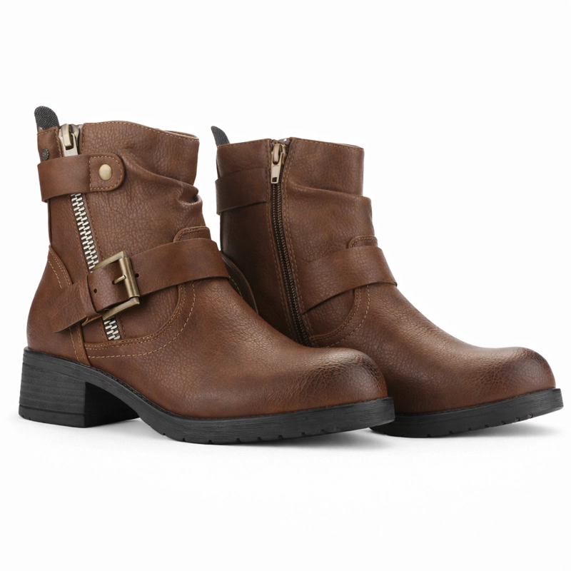 BOTIN TOSTADO MUJER CASUAL CHALADA TORKE - 5