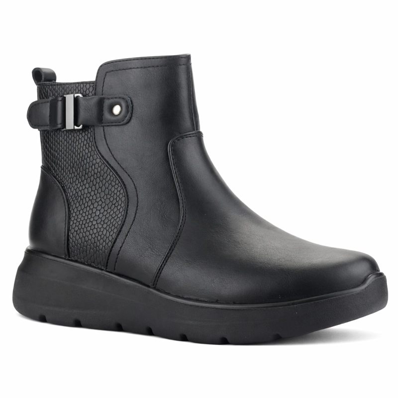 BOTIN NEGRO MUJER CASUAL CHALADA ASTRA - 3