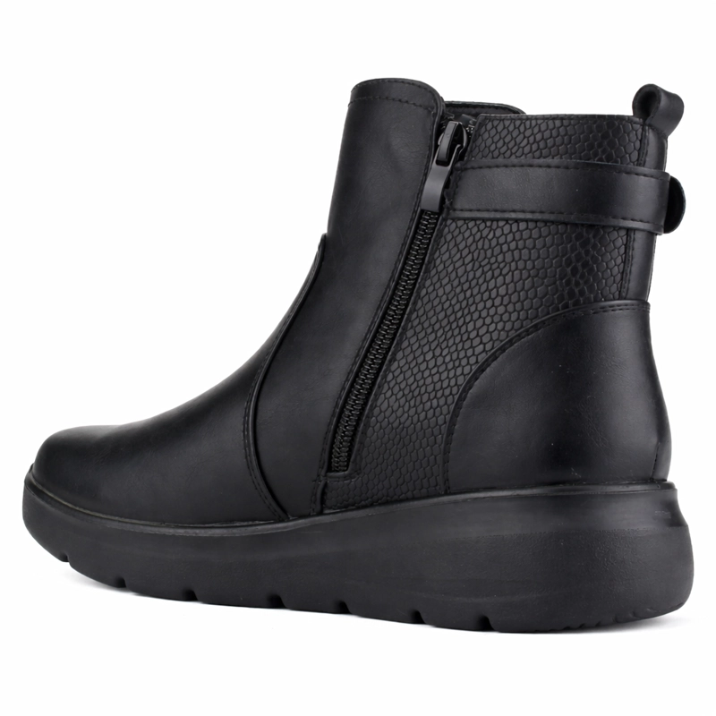 BOTIN NEGRO MUJER CASUAL CHALADA ASTRA - 4
