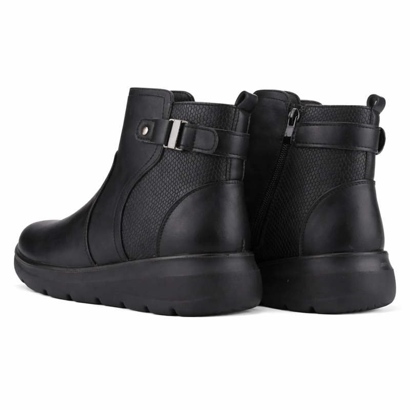 BOTIN NEGRO MUJER CASUAL CHALADA ASTRA - 6