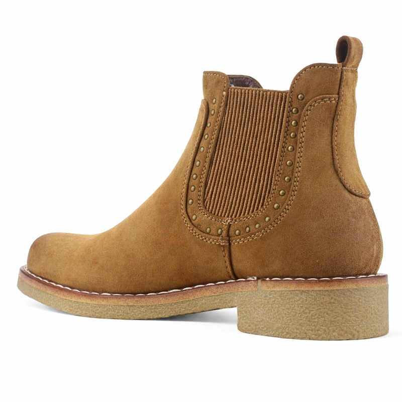 BOTIN CAFE  MUJER CASUAL CHALADA CREVA - 4