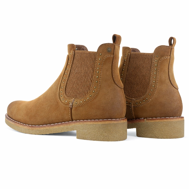BOTIN CAFE  MUJER CASUAL CHALADA CREVA - 6