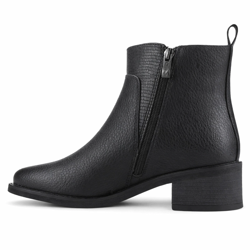 BOTIN NEGRO MUJER CASUAL CHALADA TRAFA - 2