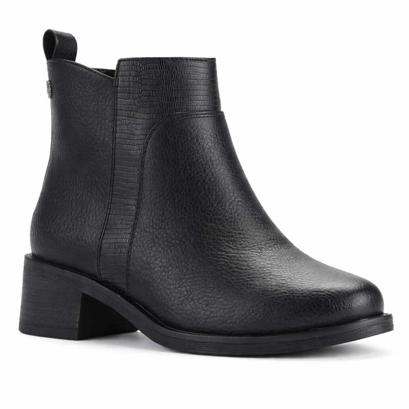 BOTIN NEGRO MUJER CASUAL CHALADA TRAFA - 3