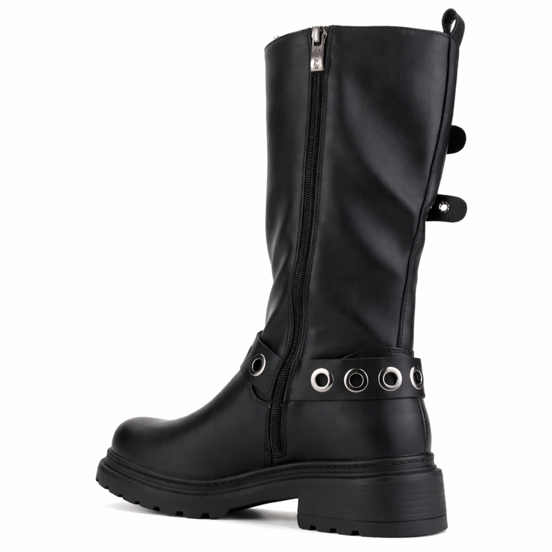 BOTIN NEGRO MUJER CASUAL CHALADA BIKA - 4
