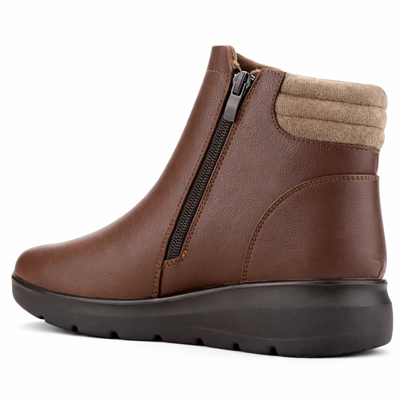 BOTIN TOSTADO MUJER CASUAL CHALADA ASTRA - 4