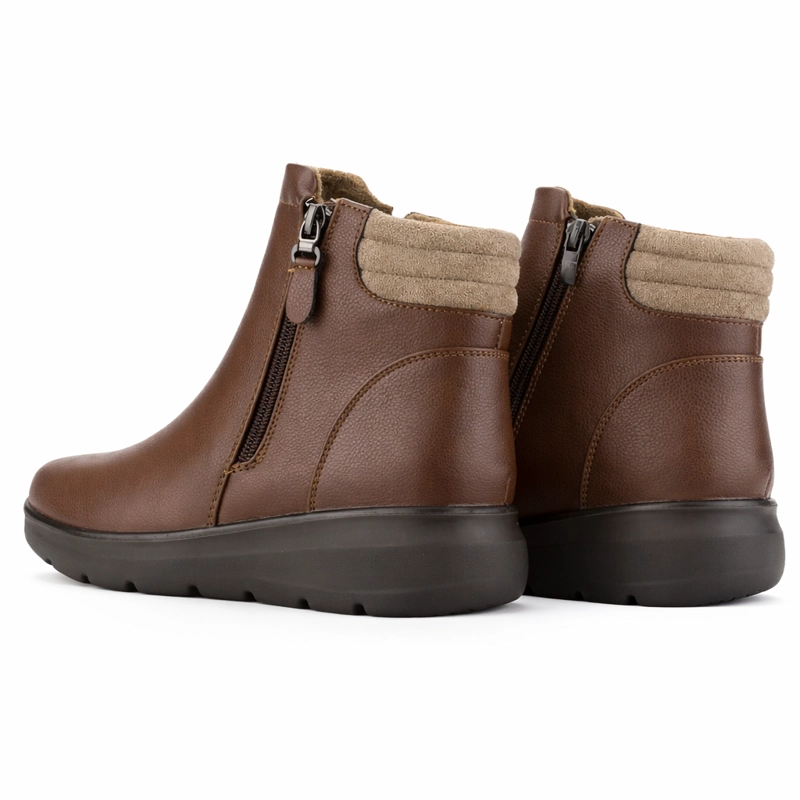 BOTIN TOSTADO MUJER CASUAL CHALADA ASTRA - 6