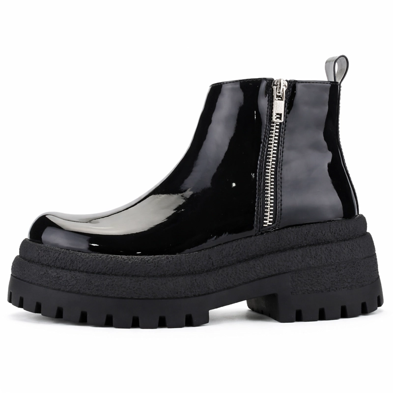 BOTIN NEGRO MUJER CASUAL CHALADA KREPIN - 2