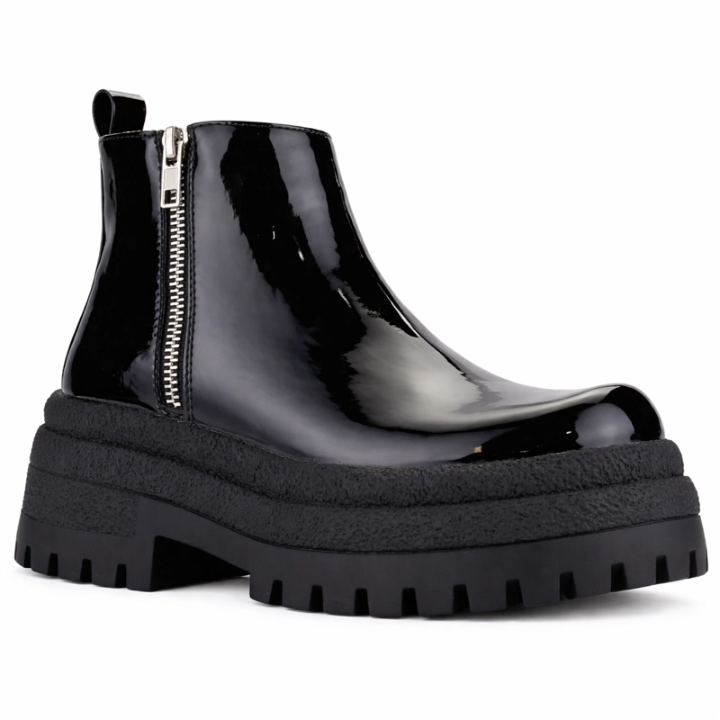 BOTIN NEGRO MUJER CASUAL CHALADA KREPIN - 3
