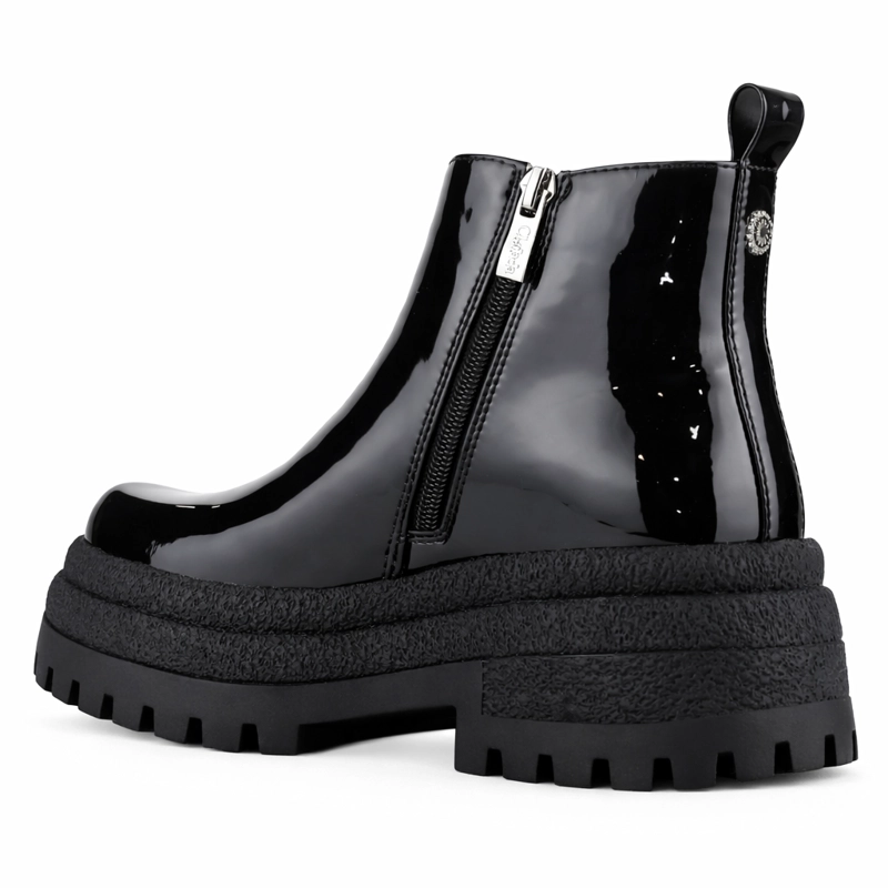 BOTIN NEGRO MUJER CASUAL CHALADA KREPIN - 4