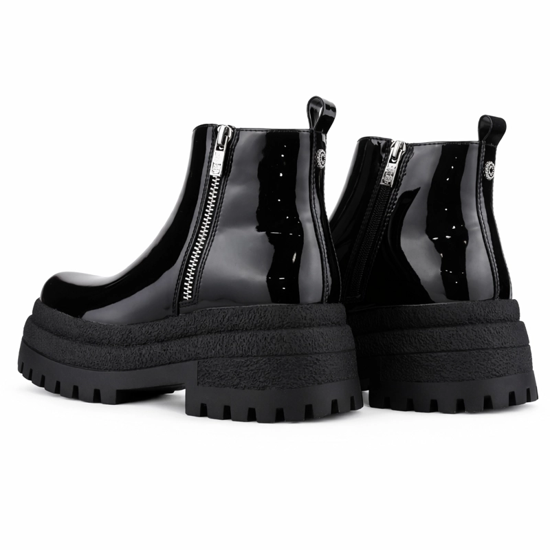 BOTIN NEGRO MUJER CASUAL CHALADA KREPIN - 6