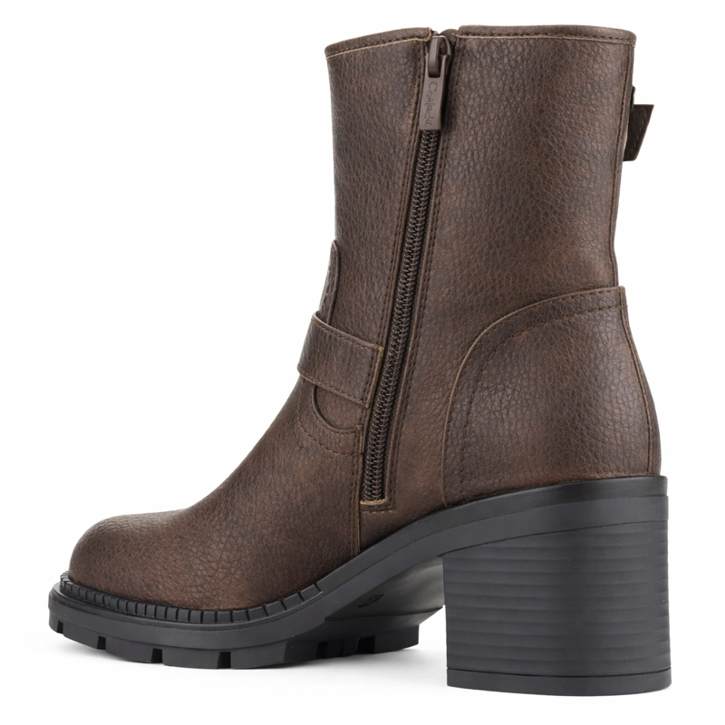 BOTIN CAFE  MUJER CASUAL CHALADA TRENI - 4