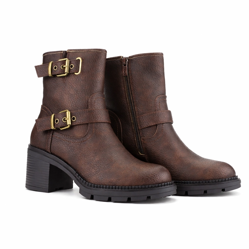 BOTIN CAFE  MUJER CASUAL CHALADA TRENI - 5