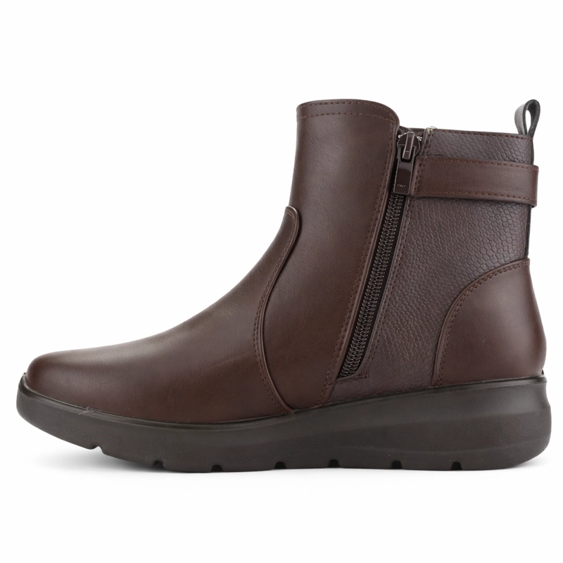 BOTIN CAFE  MUJER CASUAL CHALADA ASTRA - 2
