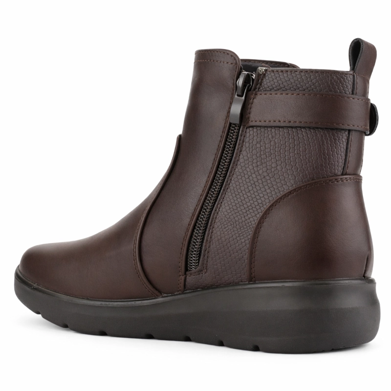 BOTIN CAFE  MUJER CASUAL CHALADA ASTRA - 4