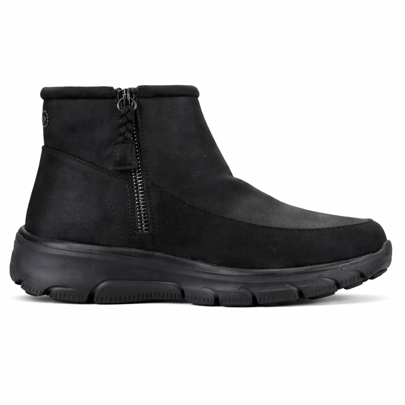 BOTIN NEGRO MUJER CASUAL CHALADA TREY - 1