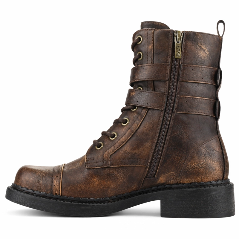 BOTIN CAFE MUJER CASUAL CHALADA BIRY - 2