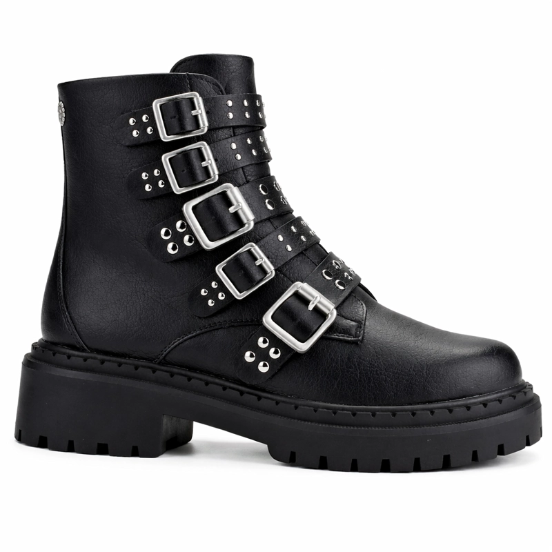 BOTIN NEGRO MUJER CASUAL CHALADA BRISTOL - 1