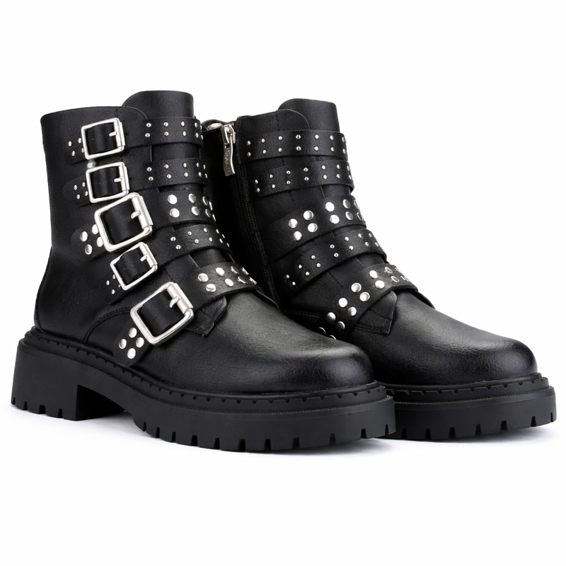 BOTIN NEGRO MUJER CASUAL CHALADA BRISTOL - 5