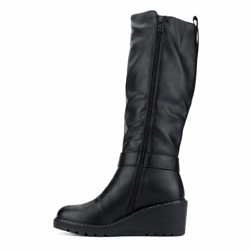 BOTA NEGRO MUJER CASUAL CHALADA WEDING - 2