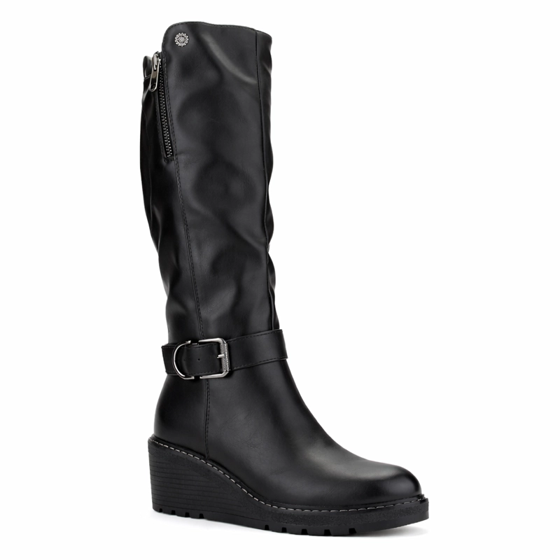 BOTA NEGRO MUJER CASUAL CHALADA WEDING - 3