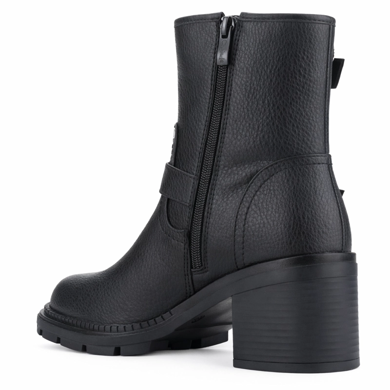 BOTIN NEGRO MUJER CASUAL CHALADA TRENI - 4