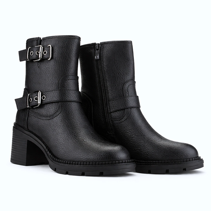 BOTIN NEGRO MUJER CASUAL CHALADA TRENI - 5