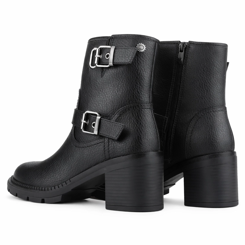 BOTIN NEGRO MUJER CASUAL CHALADA TRENI - 6