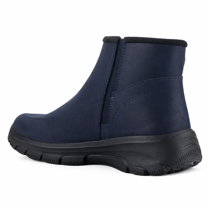 BOTIN AZUL MUJER CASUAL CHALADA TREY - 4