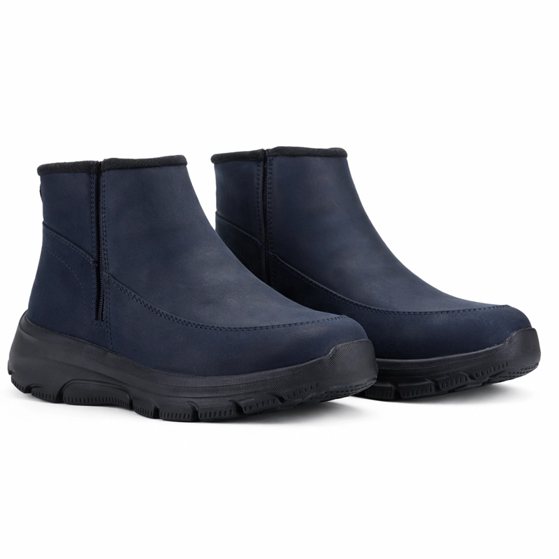 BOTIN AZUL MUJER CASUAL CHALADA TREY - 5