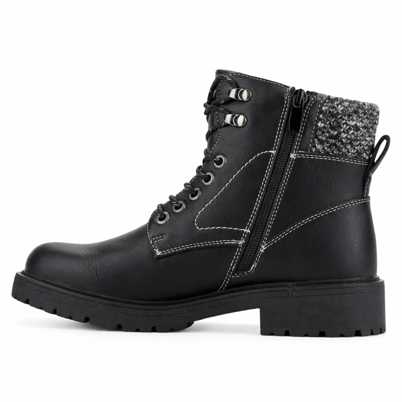 BOTIN NEGRO MUJER CASUAL CHALADA YORKI - 2