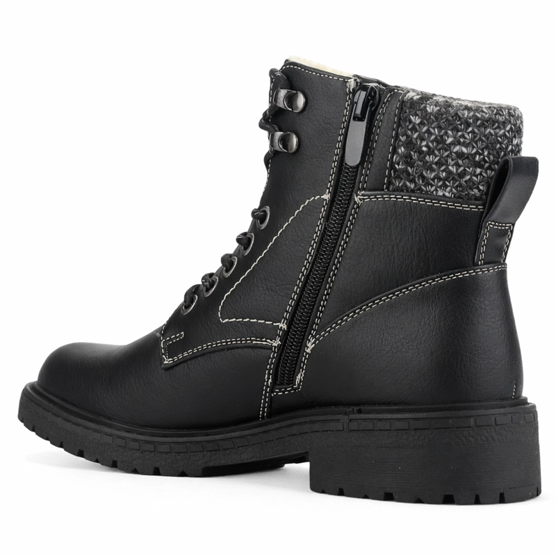 BOTIN NEGRO MUJER CASUAL CHALADA YORKI - 4
