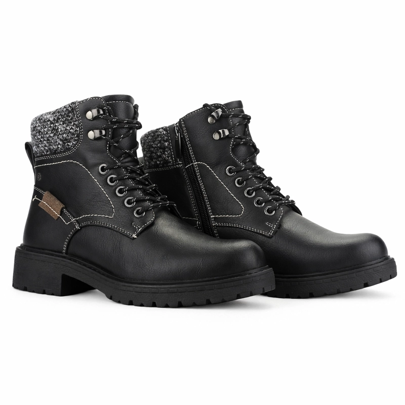 BOTIN NEGRO MUJER CASUAL CHALADA YORKI - 5