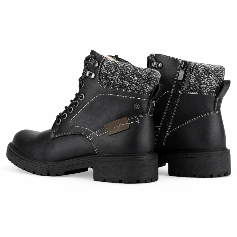BOTIN NEGRO MUJER CASUAL CHALADA YORKI - 6