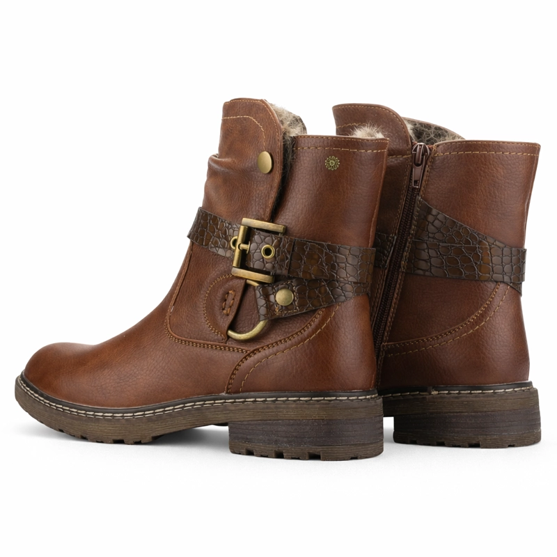 BOTIN TOSTADO MUJER CASUAL CHALADA TORKE - 6