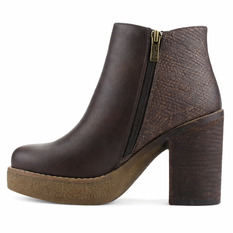 BOTIN CAFE  MUJER CASUAL CHALADA ELLA - 2
