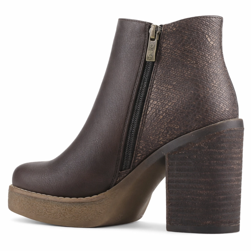 BOTIN CAFE  MUJER CASUAL CHALADA ELLA - 3