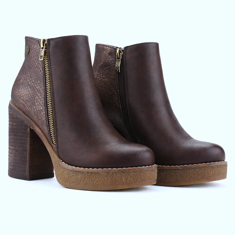 BOTIN CAFE  MUJER CASUAL CHALADA ELLA - 5