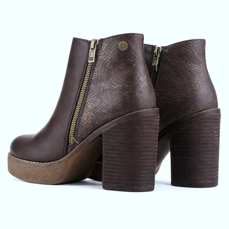 BOTIN CAFE  MUJER CASUAL CHALADA ELLA - 6