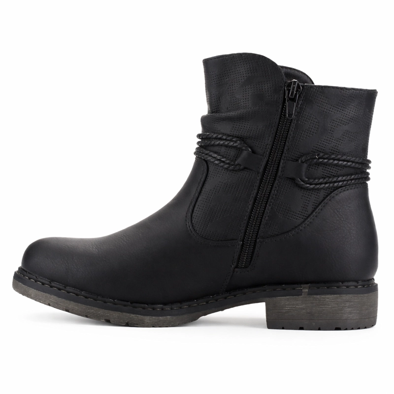 BOTIN NEGRO MUJER CASUAL CHALADA TORKE - 2